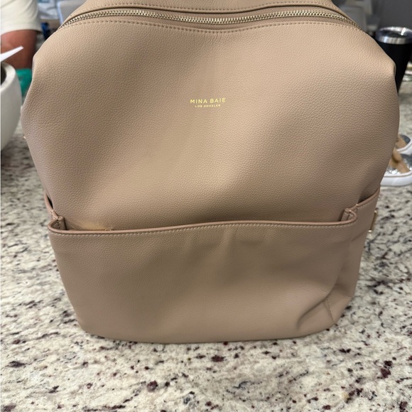 Mina Baie Handbags - Mina Baie Full Size Stevie (Sand Color)